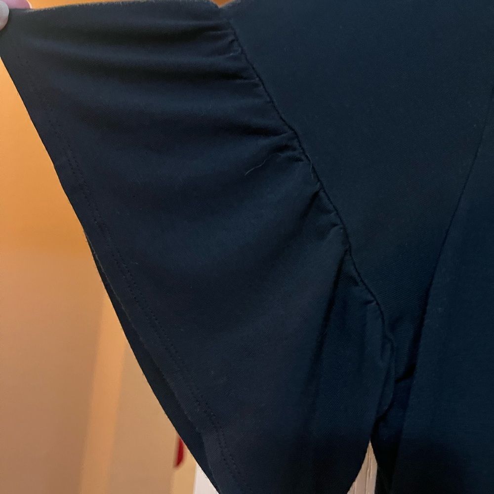 Kohl’s maternity a:glow black maxi dress - Picture 4 of 5
